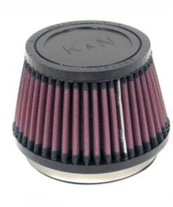 K&N Filter Universal Rubber Filter 3 1/2 inch Flange 4 5/8 inch Base 3 1/2 inch Top 3 inch Height