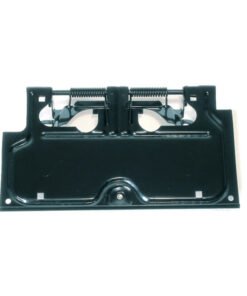 Omix License Plate Bracket Black 87-95 Wrangler YJ