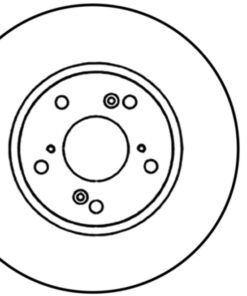 StopTech 06-08 Civic GX / 02-04 CR-V / 98-02 Honda Accord V6 / 03-07 Accord 4 cyl/V6 MT Drilled Rig