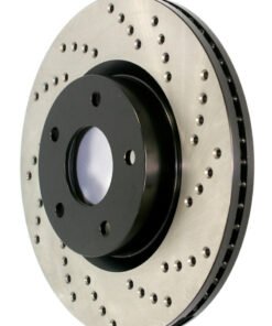StopTech Sport Cross Drilled Brake Rotor - Rear Left