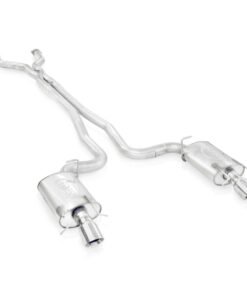 Stainless Works 2009-15 Cadillac CTS-V Sedan 3in Catback System X-Pipe S-Tube Mufflers 4in Tips