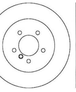 StopTech 01-06 BMW 330 Drilled Left Front Rotor