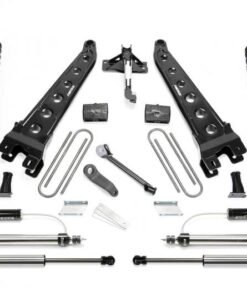 Fabtech 17-20 Ford F250/350 4WD Diesel 4in Radius Arm System w/DL 2.25 Resi Shocks & Rear DL Shocks