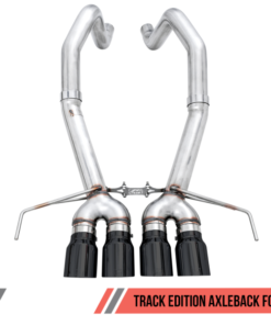 AWE Tuning 14-19 Chevy Corvette C7 Z06/ZR1 (w/o AFM) Track Edition Axle-Back Exhaust w/Black Tips