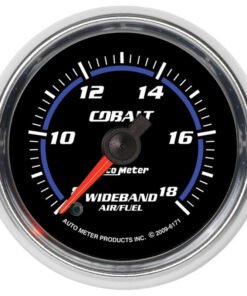 Autometer Cobalt 52mm Wideband Analog Air/Fuel Ratio Gauge