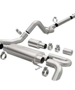 MagnaFlow 2021 Ford Bronco Overland Series Cat-Back Exhaust w/ Single Straight Driver Exit- No Tip
