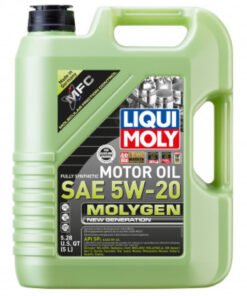 LIQUI MOLY 5L Molygen New Generation Motor Oil 5W20 - Case of 4