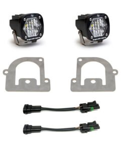 Baja Designs 21+ Ford Bronco Sport S1 WC LED Fog Pocket Light Kit - Clear