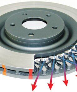 DBA 16-19 Ford Focus AWD (Series LZ) Street T2 Slotted Rear Brake Rotor