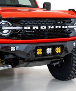 Addictive Desert Designs 21-22 Ford Bronco Bomber Front Bumper (w/ 3 Baja Designs LP4 Mounts)