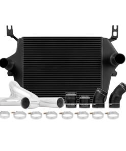 Mishimoto 03-07 Ford 6.0L Powerstroke Intercooler Kit w/ Pipes (Black)