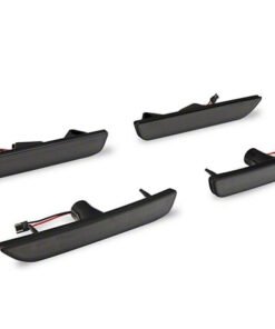 Raxiom 10-14 Ford Mustang Axial Series LED Side Marker Lights (Smoked)