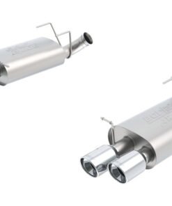 Borla 13-14 Mustang Shelby GT500 GT 5.8L V8 RWD Dual Split Rear Exit ATAK Exhaust Rear Section Only