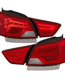 ANZO 14-18 Chevrolet Impala LED Taillights Red/Clear