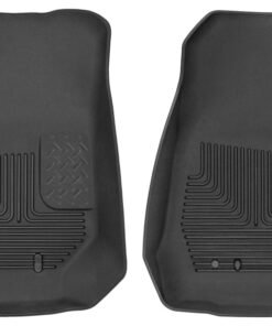 Husky Liners 2007-2014 Jeep Wrangler (2Dr/4Dr Unlimited) X-Act Contour Black Front Floor Liners
