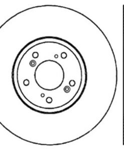 StopTech 04-08 Acura TL/TL-S Brembo Drilled Left Front Rotor
