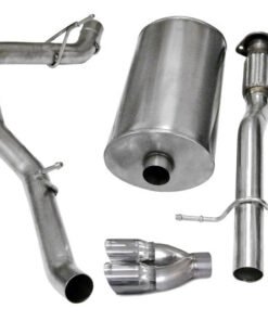 Corsa 07-08 Chevrolet Suburban 1500 5.3L V8 Polished Sport Cat-Back Exhaust