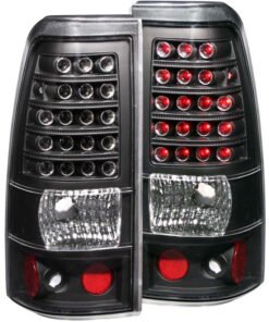 ANZO 1999-2007 Chevrolet Silverado 1500 LED Taillights Black