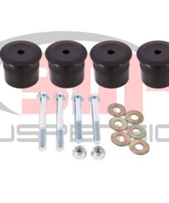 BMR 15-17 S550 Mustang Differential Bushing Kit (Aluminum) - Black
