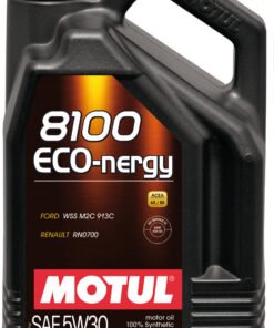 Motul 5L Synthetic Engine Oil 8100 5W30 ECO-NERGY - Ford 913C - Case of 4