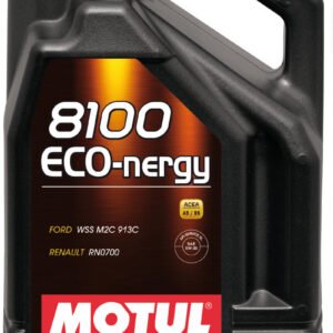 Motul 5L Synthetic Engine Oil 8100 5W30 ECO-NERGY - Ford 913C - Case of 4