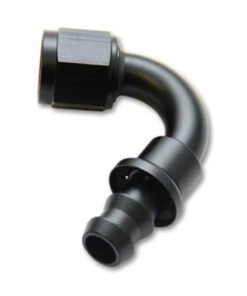 Vibrant Push-On 120 Degree Hose End Elbow Fitting - -10AN