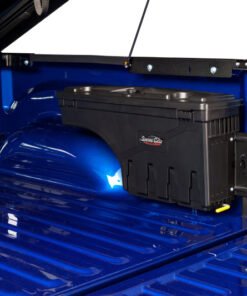 UnderCover 17-20 Ford F-250/F-350 Drivers Side Swing Case - Black Smooth