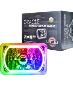 Oracle Pre-Installed Lights 7x6 IN. Sealed Beam - ColorSHIFT Halo