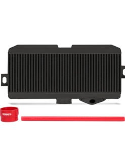 Mishimoto Subaru 08-15 WRX STi Top-Mount Intercooler Kit - Powder Coated Black & Red Hoses