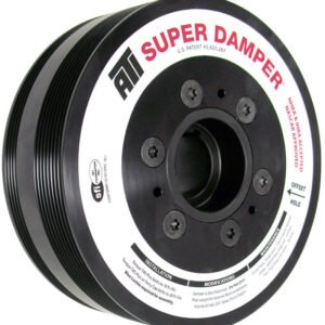 ATI Damper - 7.65in - Alum - 8 & 4 Grv - LS7 - Y Body Corvette - Gen 5 Z28 - LS3 - OEM Size - 2 Ring