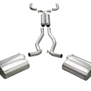Corsa 10-14 Chevrolet Camaro Coupe SS 6.2L V8 Auto Polished Sport Cat-Back + XO Exhaust