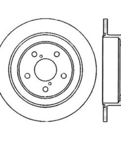 StopTech Power Slot 02-05 WRX Rear Left Sportstop Slotted Rotor