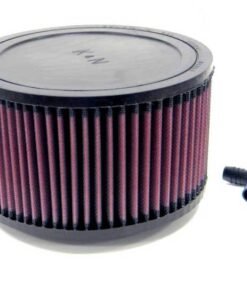 K&N Universal Rubber Filter - Round Straight 3-1/16in Flange x 7in OD x 4in Height