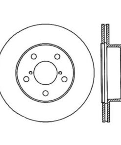 StopTech Power Slot 05-07 STi Rear Left Slotted Rotor