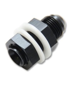 Vibrant -8AN Fuel Cell Bulkhead Adapter Fitting (w/ 2 PTFE Crush Washers & Nut)