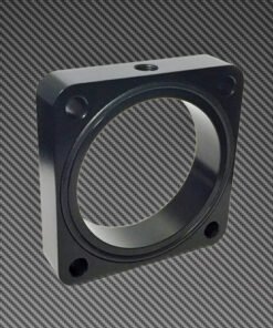 Torque Solution Throttle Body Spacer 2013+ Subaru BRZ/Scion FR-S - Black