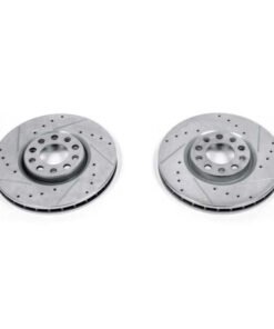 Power Stop 15-17 Chrysler 200 Front Evolution Drilled & Slotted Rotors - Pair