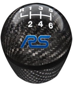 Ford Racing Focus RS Black Carbon Fiber Shift Knob 6 Speed