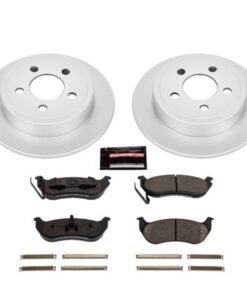 Power Stop 03-07 Jeep Liberty Rear Z17 Evolution Geomet Coated Brake Kit