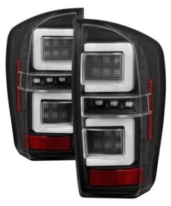 Spyder 16-17 Toyota Tacoma LED Tail Lights - Black (ALT-YD-TT16-LED-BK)