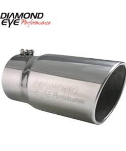 Diamond Eye TIP 4in-5inX12in BOLT-ON ROLLED ANGLE 15-DEGREE ANGLE CUT: EMBOSSED DIAMOND EYE