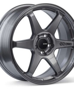 Enkei T6R 18x9.5 45mm Offset 5x100 Bolt Pattern 72.6 Bore Gloss Gunmetal Wheel