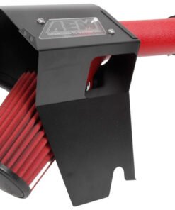 AEM 2018 Subaru WRX STI 2.5L H4 F/I Cold Air Intake System - Wrinkle Red