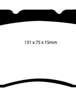 EBC 04-05 Cadillac CTS-V 5.7 Bluestuff Front Brake Pads