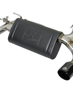 aFe MACHForce XP Exhausts Axle-Back 12-15 BMW 335i 3.0T (SS w/Black Tips)