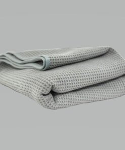 Chemical Guys Waffle Weave Gray Matter Microfiber Drying Towel - 36in x 25in - Case of 12