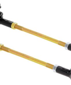 RockJock Adjustable Sway Bar End Link Kit 10 1/2in Long Rods w/ Sealed Rod Ends and Jam Nuts pair