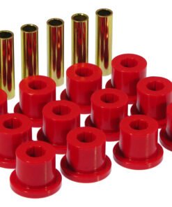 Prothane 67-87 GM Rear Spring & Shackle Bushings (w/ 1.5in Bushings) - Red