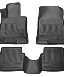 Husky Liners WeatherBeater 14 Mazda 3 Hatch&Sedan Front & Second Row Black Floor Liners