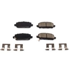 Power Stop 2016 Honda CR-Z Rear Z17 Evolution Ceramic Brake Pads w/Hardware